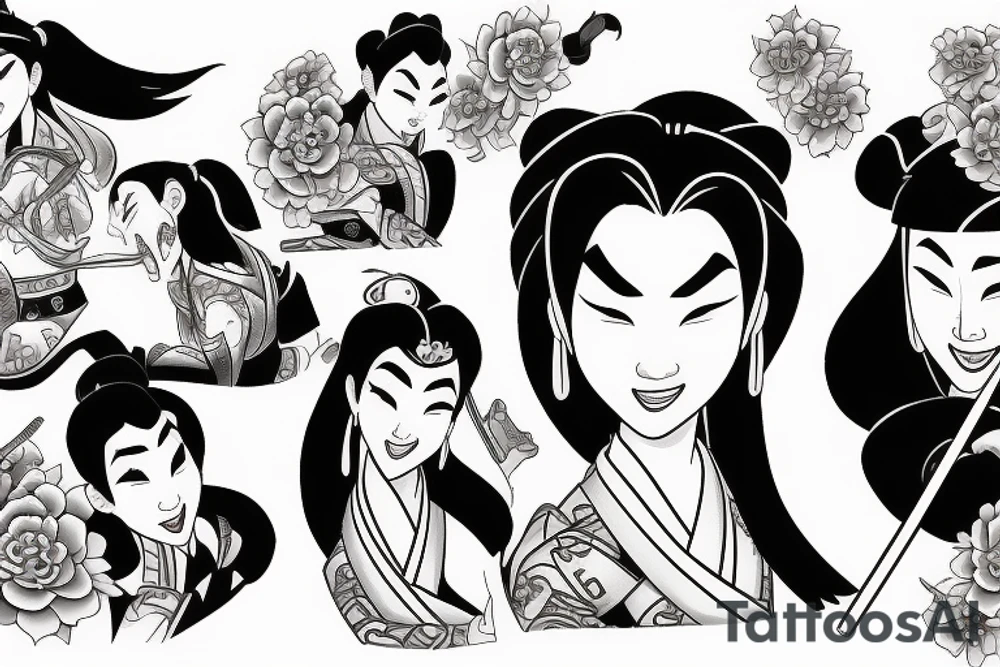 Mulan tattoo idea