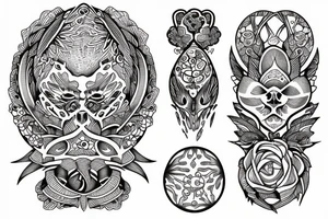 Ptak tattoo idea
