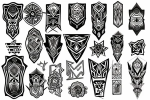 Smok tattoo idea