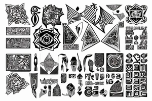 Smok tattoo idea