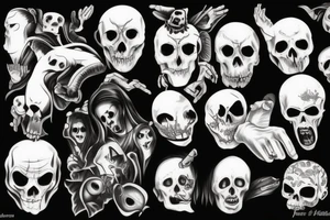 Horror tattoo idea