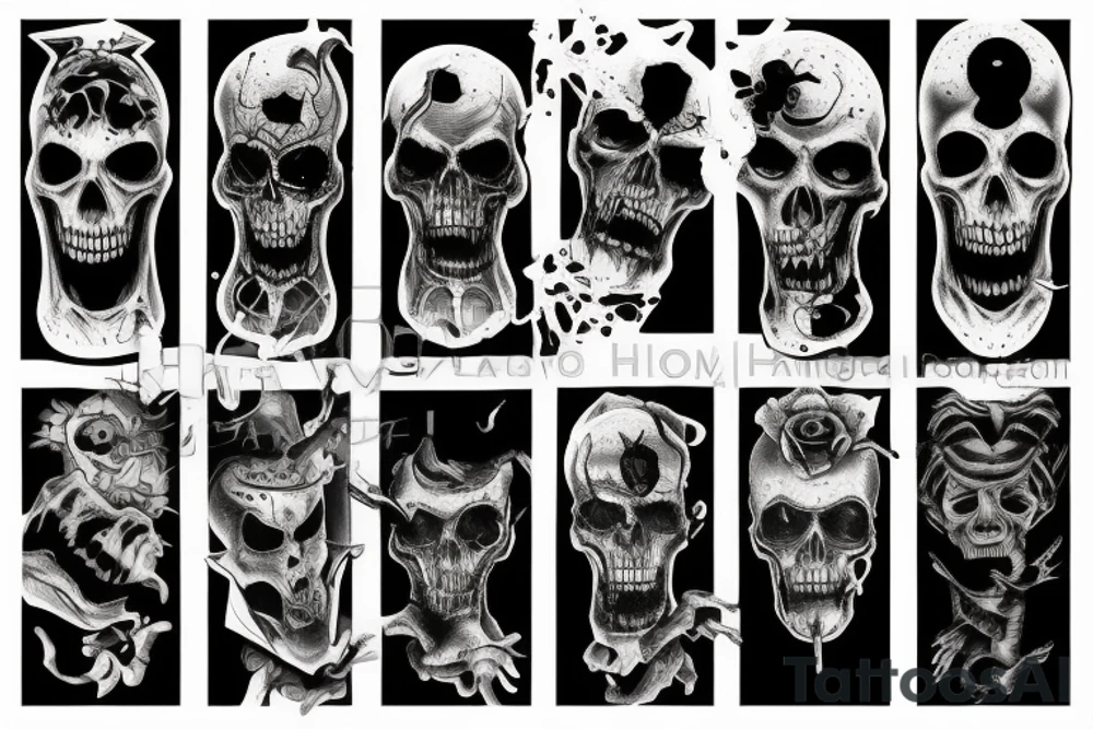 Horror tattoo idea