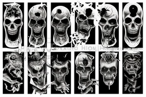 Horror tattoo idea