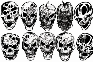 Horror tattoo idea