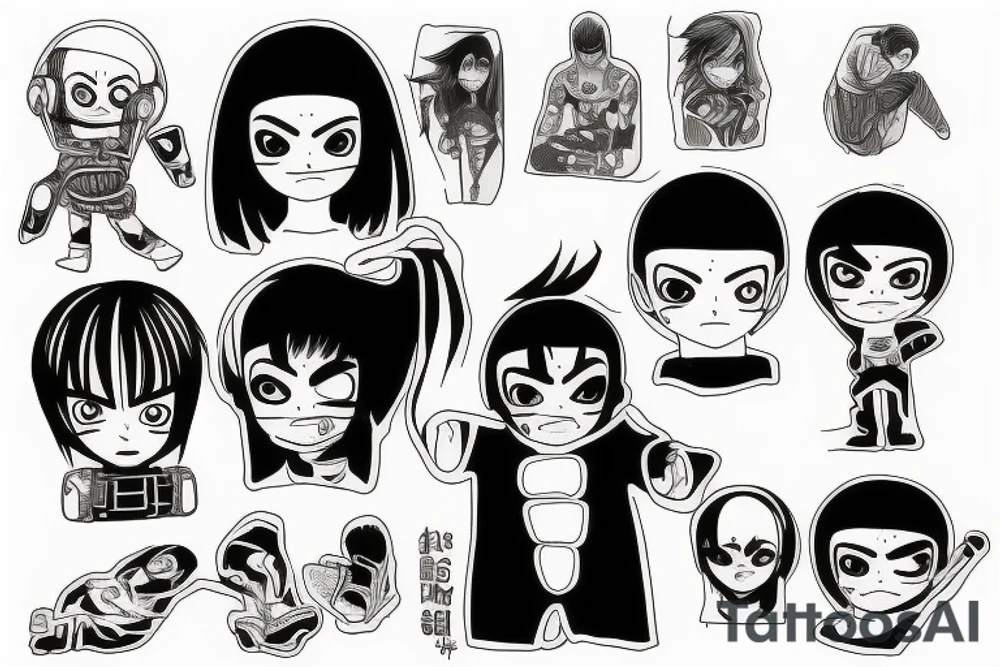 Rock Lee tattoo idea