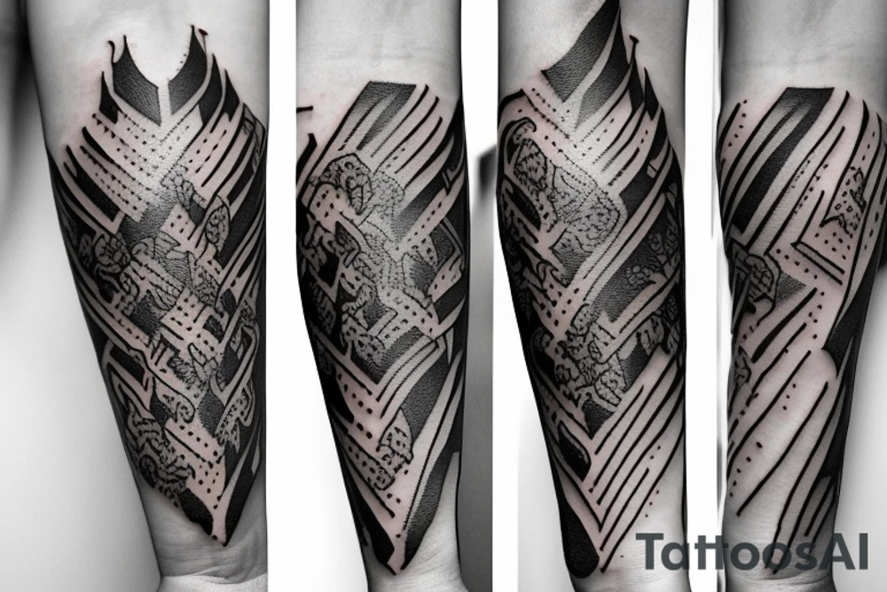 Witcher signs on forearm tattoo idea