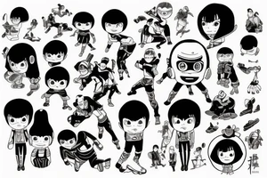 Rock Lee tattoo idea