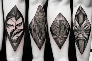 Witcher 3 signs on forearm tattoo idea