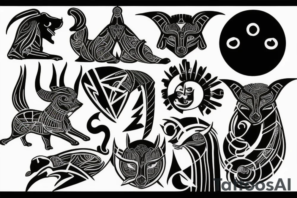 eclipse, anubis tattoo idea