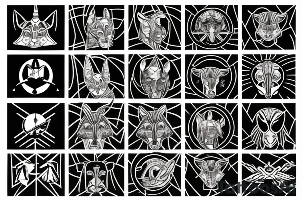 anubis tattoo idea