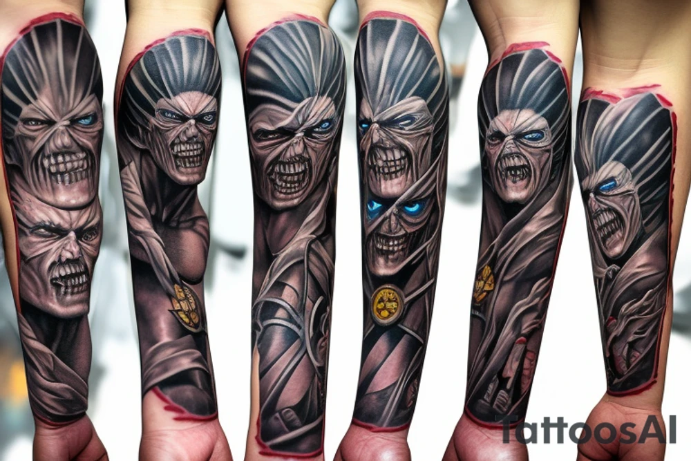 Iron Maiden tattoo idea