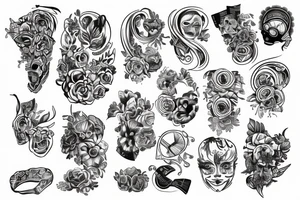 Muzyka tattoo idea