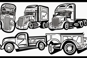 Truck tattoo idea