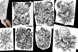 Natura, lwica tattoo idea