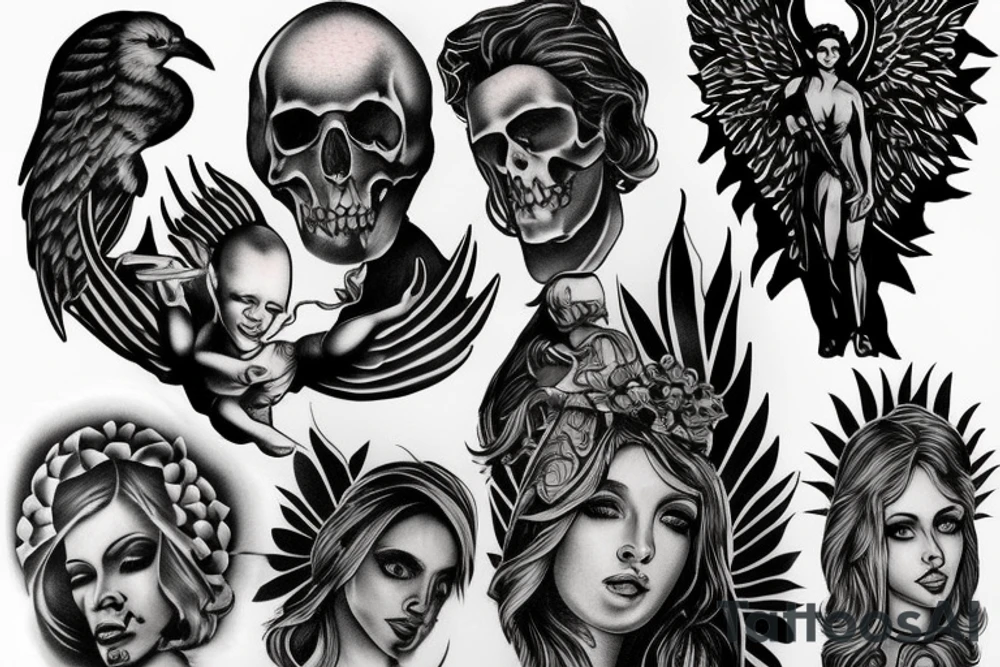 Michael archangel tattoo idea