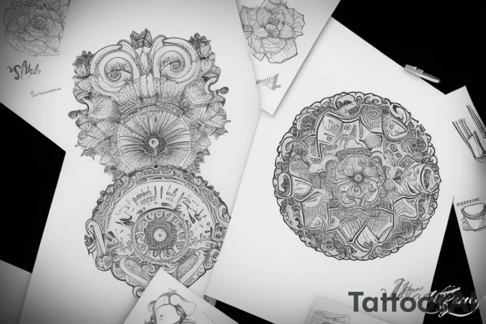 maska teatralna mina zła tattoo idea