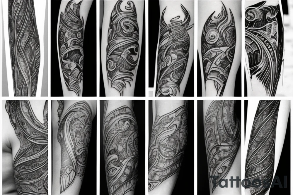 long dagger tattoo idea