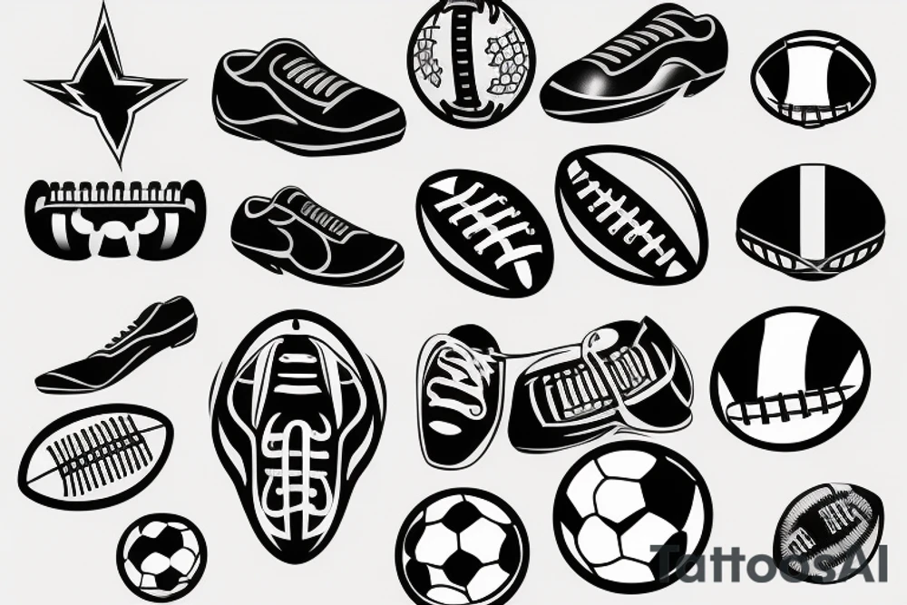 Football, family, money tattoo idea