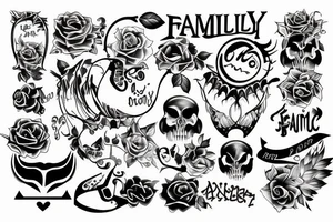 Familly tattoo idea