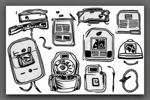 hacker stops the exploding tank tattoo idea