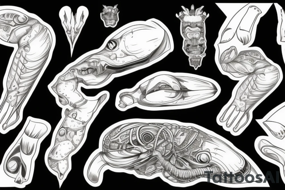 Lwica z symbolem egipskim tattoo idea