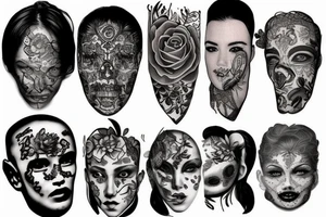 Lwica tattoo idea