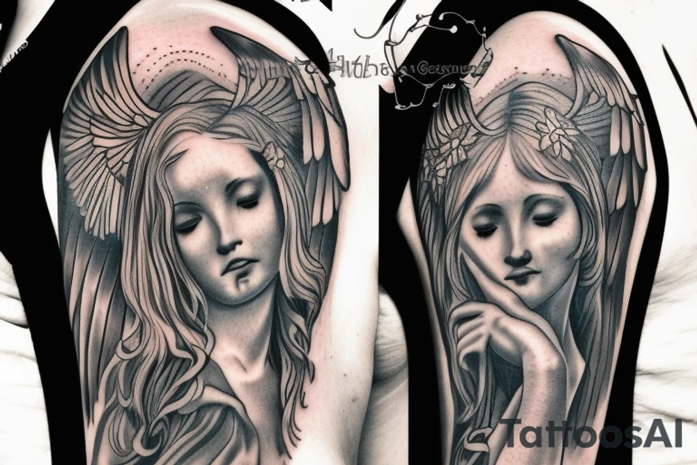 Guardian Angel tattoo idea