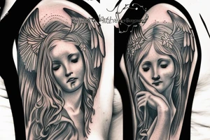 Guardian Angel tattoo idea
