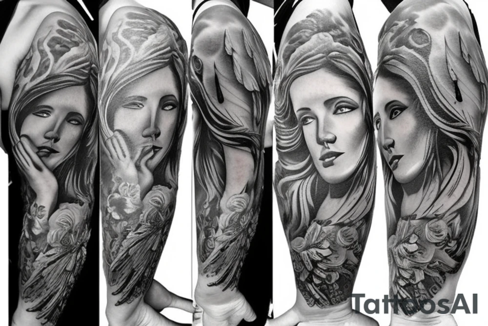Guardian Angel tattoo idea