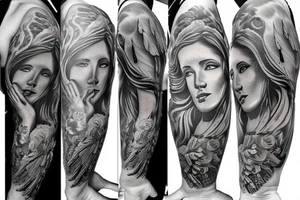 Guardian Angel tattoo idea