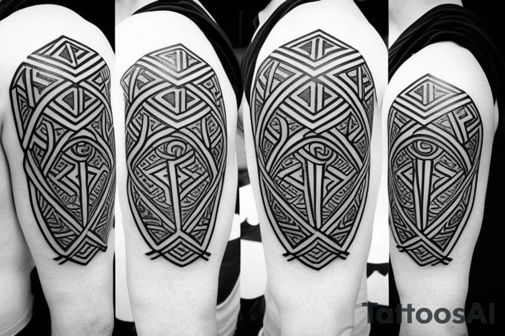 Nordic runes tattoo idea