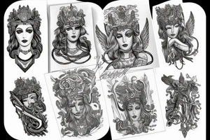 Athena tattoo idea