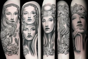 Athena tattoo idea
