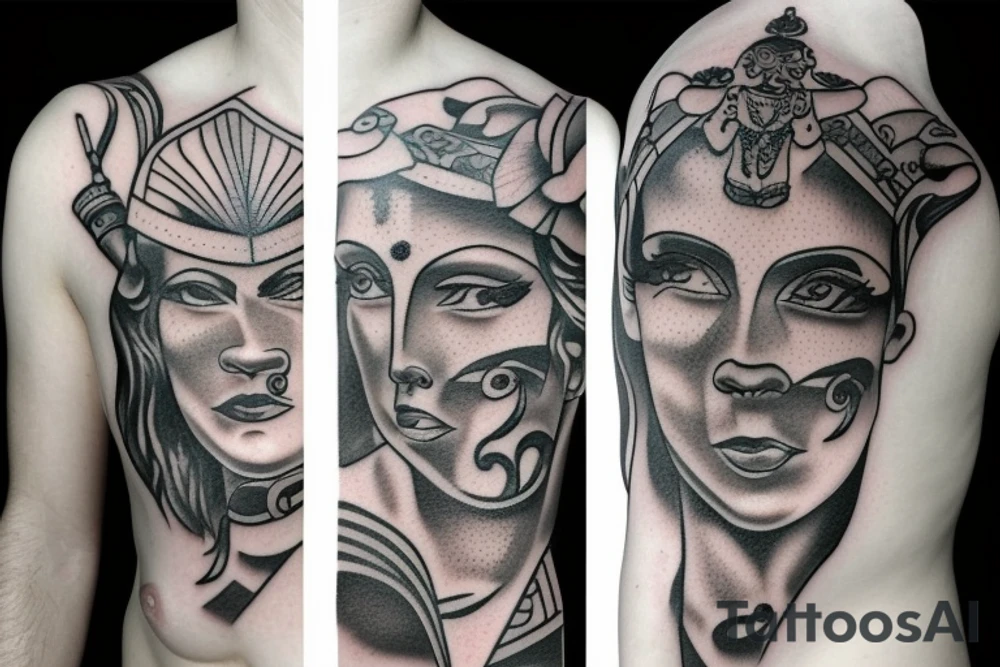 Athena tattoo idea
