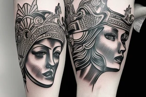 Athena tattoo idea