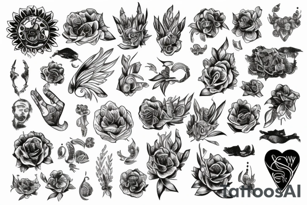 Stany lękowe/ zaburzenia emocjonalne tattoo idea