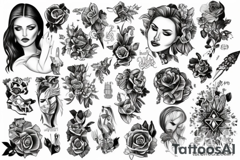 Stany lękowe/ zaburzenia emocjonalne tattoo idea