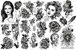 Stany lękowe/ zaburzenia emocjonalne tattoo idea