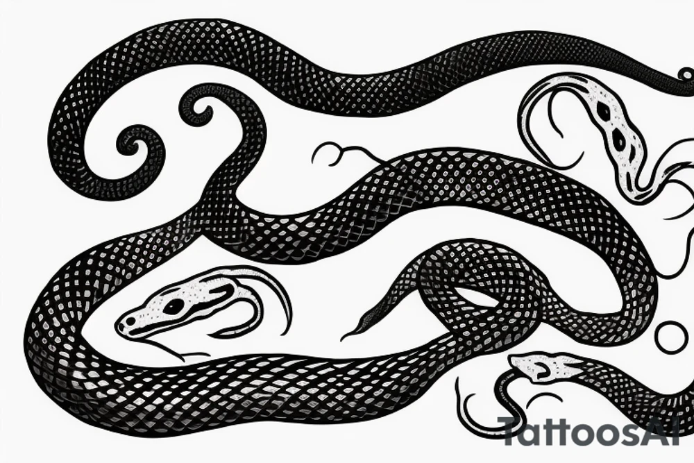 Snake tattoo idea