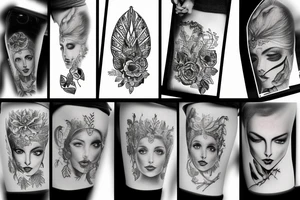 Stany lękowe/ zaburzenia emocjonalne tattoo idea