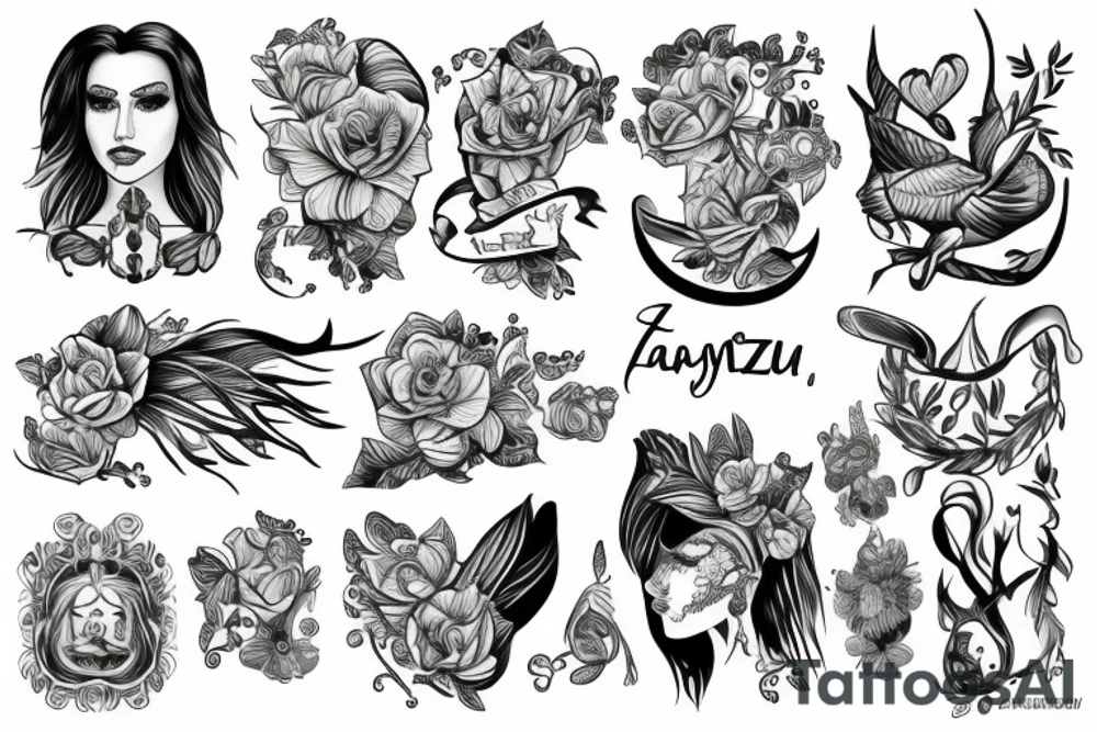 Stany lękowe/ zaburzenia emocjonalne tattoo idea