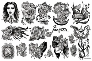 Stany lękowe/ zaburzenia emocjonalne tattoo idea