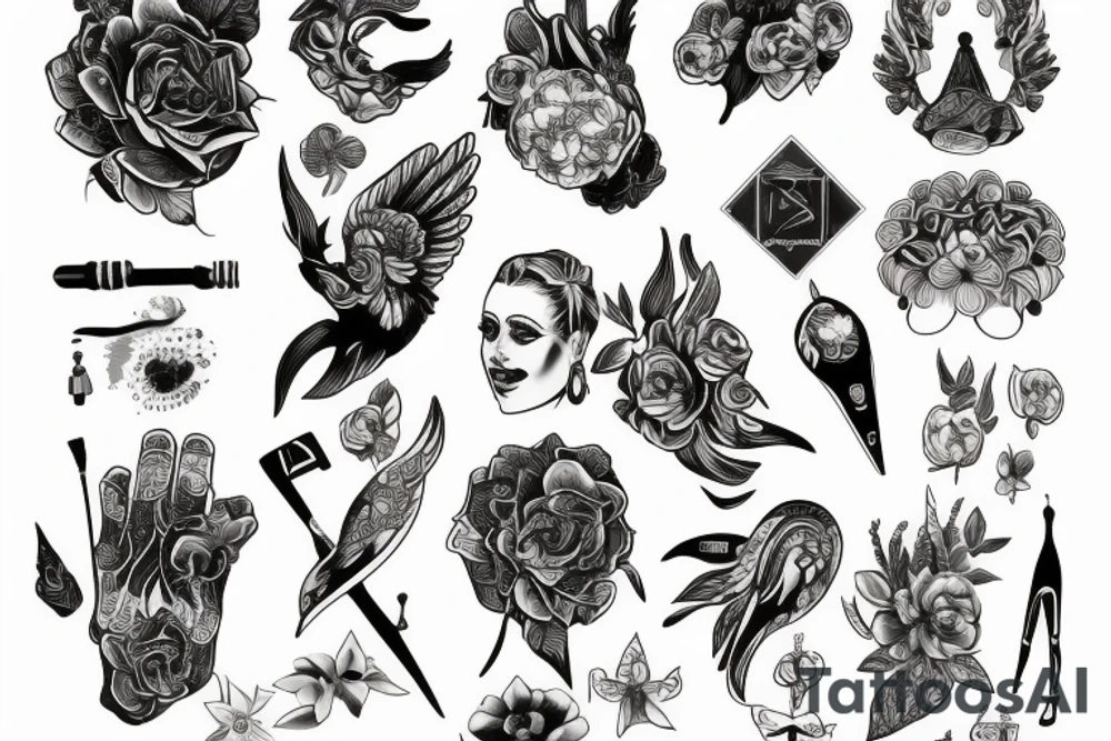 Stany lękowe/ zaburzenia emocjonalne tattoo idea