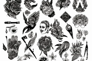 Stany lękowe/ zaburzenia emocjonalne tattoo idea