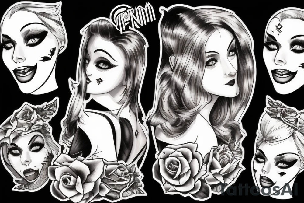 Jinx from ARCANE tattoo idea