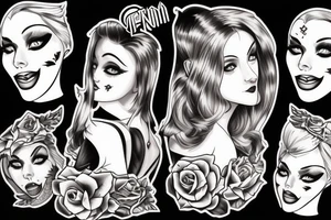 Jinx from ARCANE tattoo idea