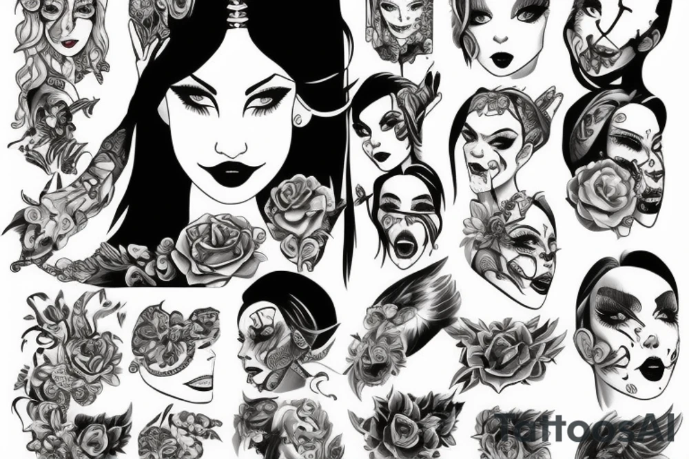 Jinx from ARCANE tattoo idea