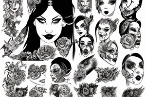 Jinx from ARCANE tattoo idea