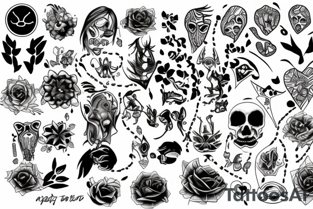 Anxiety/emotional disorders tattoo idea