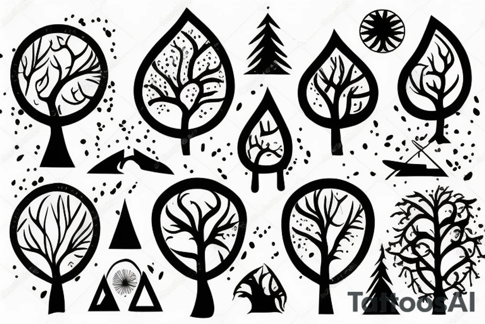 Tree tattoo idea